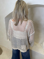 London top in beige
