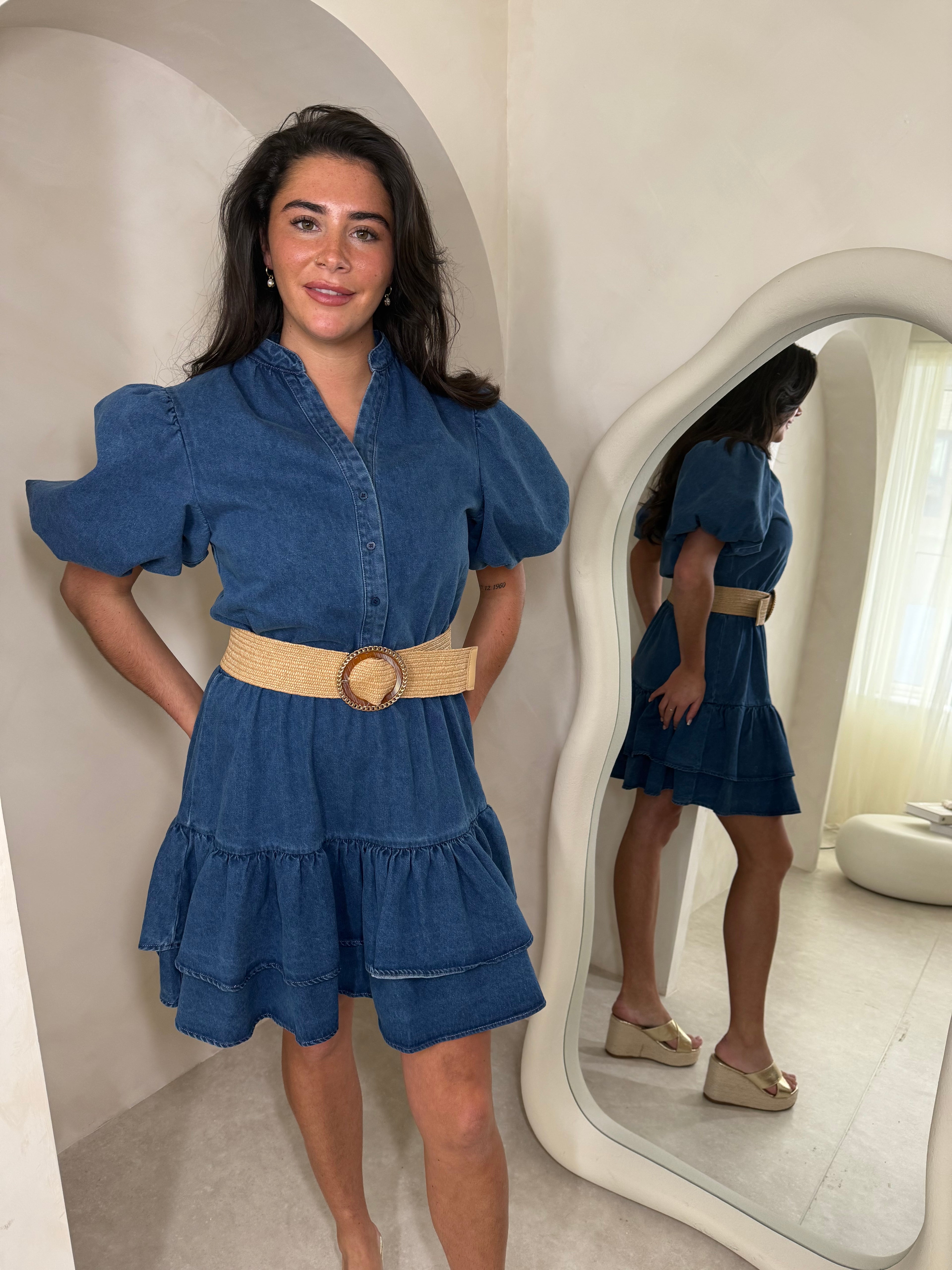 Denim dress