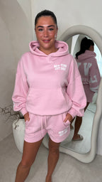 New York set in pink