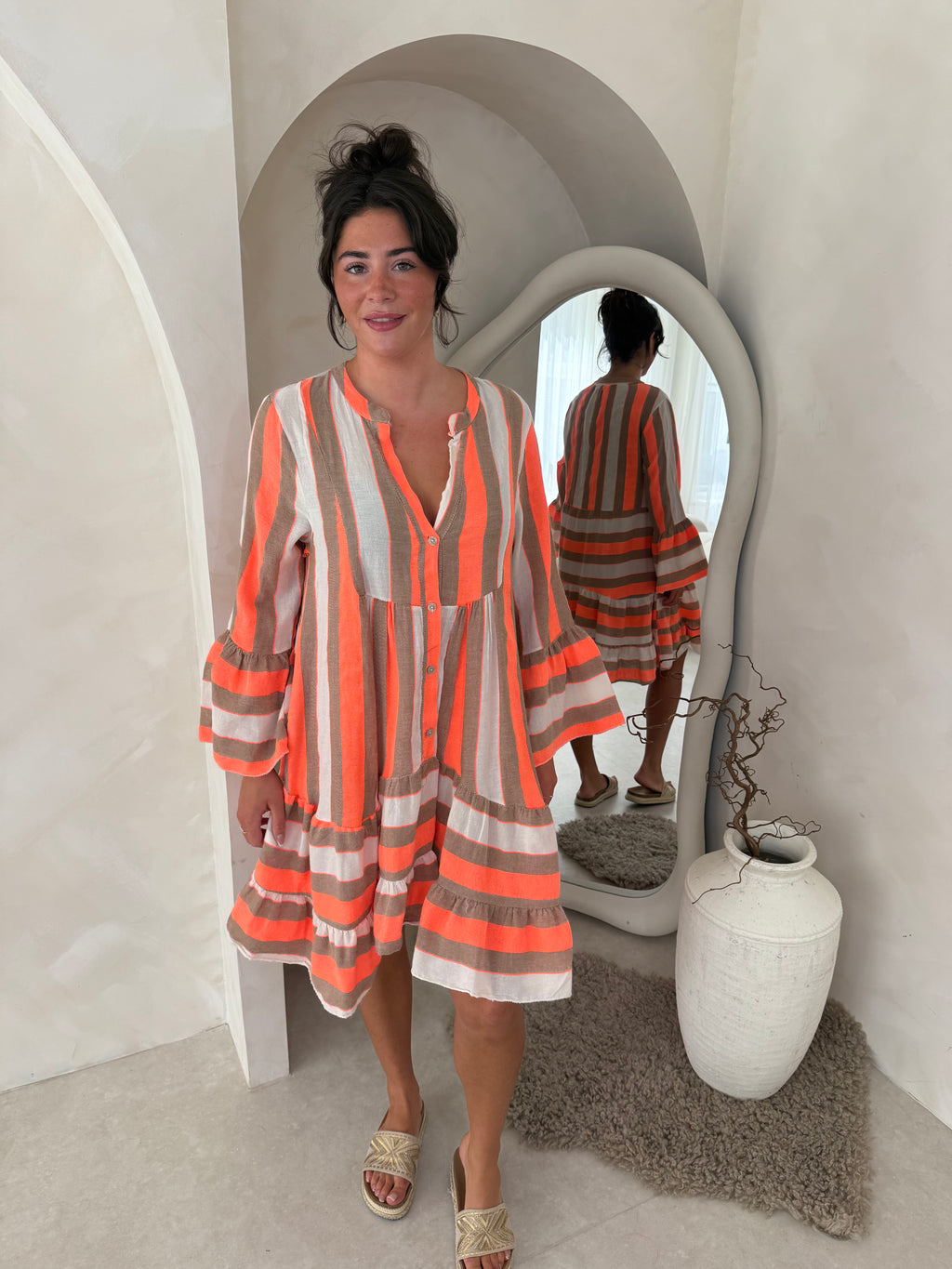 Bali dress in orange