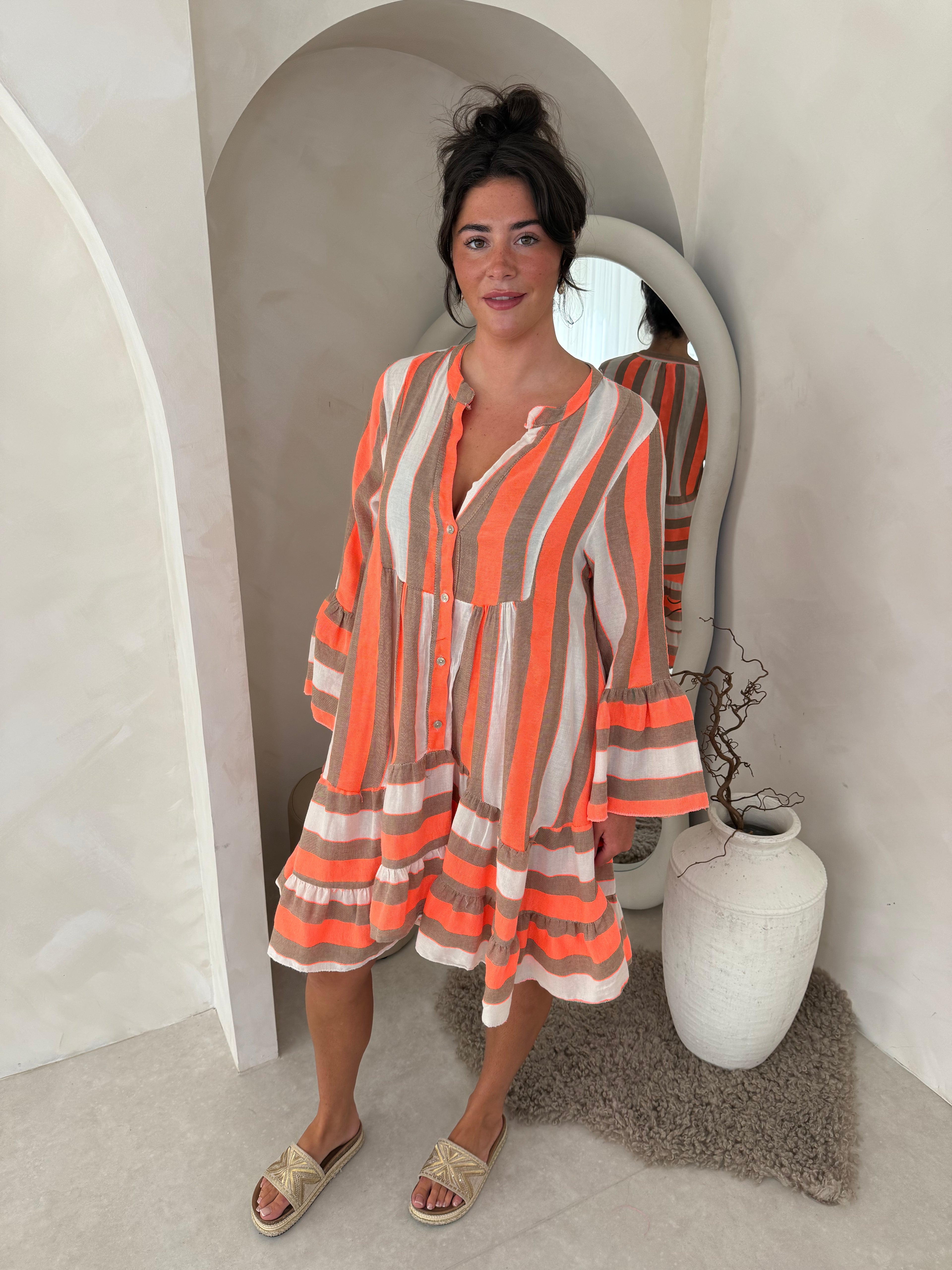 Bali dress in orange