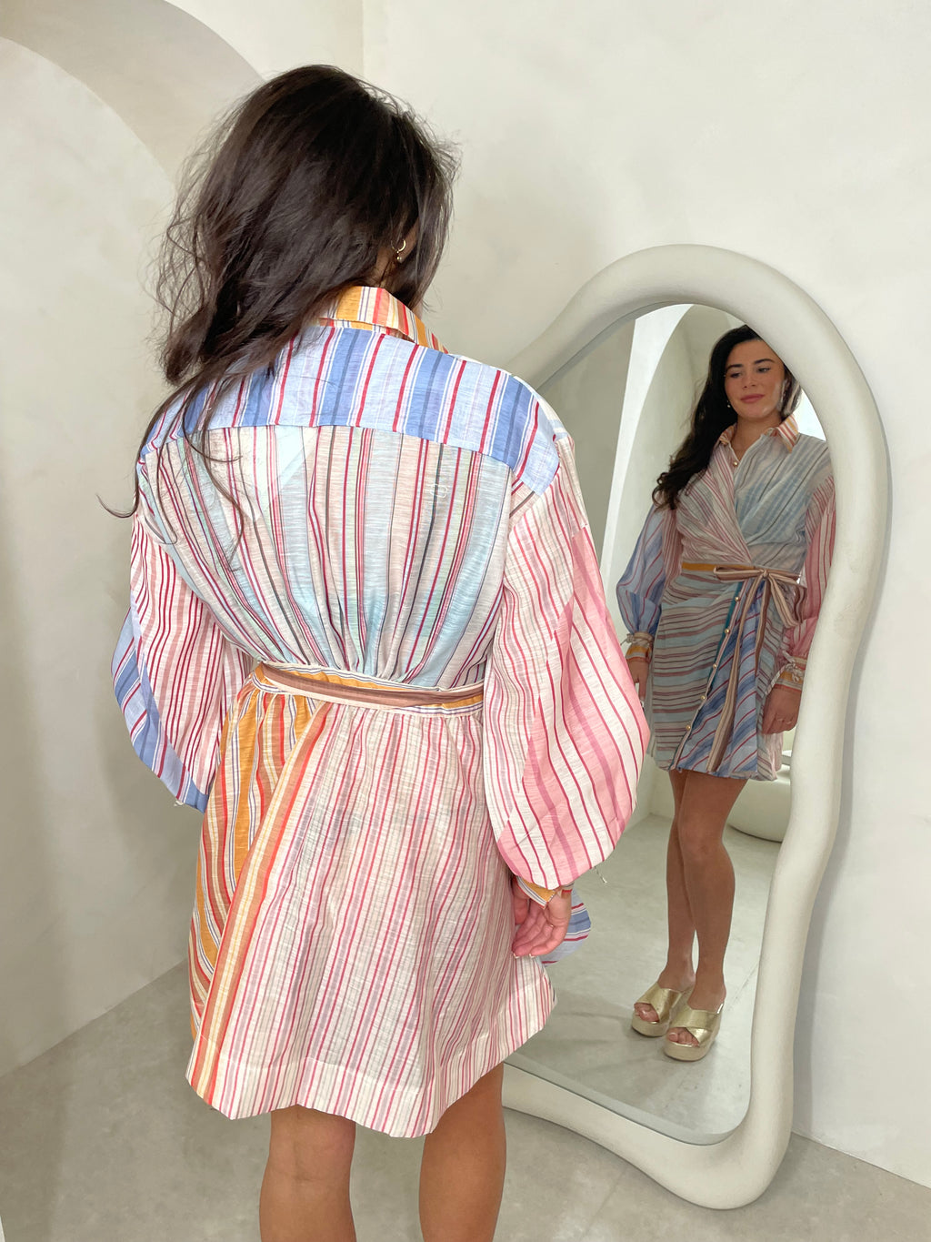 Almalfi wrap dress