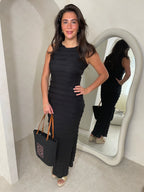 Paris dress in black