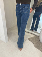 My Sunday Jeans in washed denim