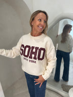 Soho jumper in cream