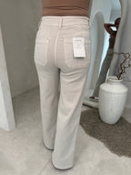 My Sunday Jeans in cream