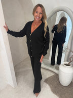 Love to lounge set in black