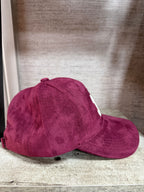 Lowe cap in burgundy